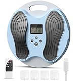 Vonical Rechargeable Foot Massager for Neuropathy, TENS & EMS Circulation Stimulator for Pain Relief and Plantar Fasciitis Cramps,EMS Foot Massager for Neuropathy with 4 Gel Pads,FSA HSA Eligible