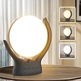 Voraiya Light Therapy Lamp, UV-Free 10000 Lux Therapy Light, Rotatable Happy Sunlight Lamp with 5 Brightness & 3 Color Temperature,Timer & Memory Function, Daylight Lamp for Bedroom, Offie