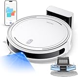 Vyzzle Robot Vacuum and Mop - 5000Pa Strong Suction Robot Vacuum, 3 in 1 Lidar Navigation Robot Vacuum Cleaner with Self-Charging, No-go Zones, APP/Alexa Control for Pet Hair, Carpet, Hard Floor