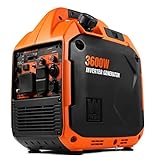 WEN 3600-Watt Portable Inverter Generator, RV-Ready, Quiet and Lightweight with Fuel Shut Off (56360i)