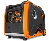 WEN DF451i Super Quiet 4500-Watt Electric Start Dual Fuel RV-Ready Portable Inverter Generator with Fuel Shut-Off