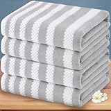 Waffle Bath Towels, 4PC 28