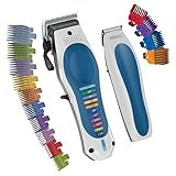 Wahl Lithium Ion Color Pro Rechargeable Cordless Hair Clippers for Men with Smart Charge Technology and Battery Hair Trimmer for Convenient at Home Haircutting & Touch Ups - Model 3026594