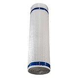 Whitecap Dimple Drainage Matting, 4' x 50' - Improves Water Movement and Drainage - Waterproof Moisture Barrier Foundation Wrap and Floor Underlayment - Sub Floor Waterproof Membrane