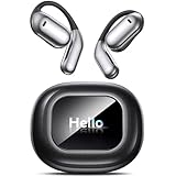 Zebroy Ultra Open Ear Headphones Wireless Bluetooth - Ergonomic Pro Over The Ear Earbuds with Air-Like Silicone Design, Bone Conduction Headphones for Running, Workouts, and Fitness, Bluetooth 5.4