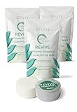 Zen Eucalyptus Mint Shower Steamers - Revive Aromatherapy (Bulk Value Pack of 45 Tablets) Extra Large Shower Bombs with Essential Oils Self Care Relaxation Stress Relief