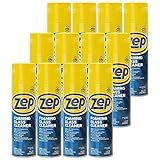 Zep Foaming Glass Cleaner - 19 oz (Case of 12) ZUFGC19 - Streak-Free Professional Grade Formula that Dissolves Dirt, Fingerprints and Grime on Glass, Mirrors, Windows and Plexiglas in Home, Business,