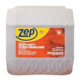 Zep Heavy-Duty Citrus Degreaser Cleaner Concentrate - 3.5 Gallon (1 Unit) ZUCIT3G - Restaurant Grade Degreaser and Cleaner Removes Oil, Grease, Adhesive, and Kitchen Soil on Stovetops, Appliances,