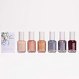 essie Celebration Love Moments Collection, 6 Piece Nail Polish Gift Set with Cards