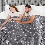 inhand Cooling Blanket Queen Size (90"x90") - Cooling Blankets for Hot Sleepers - Q-Max >0.45 Decorative Lightweight Breathable Summer Cold Blankets for Sleeping Night Sweats to Keep Cool - Dark Grey
