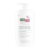 seba med Moisturizing Body Lotion pH 5.5 for Sensitive Skin Dermatologist Recommended Moisturizer 33.8 Fluid oz (1 Liter)