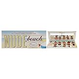 theBalm Nude Beach Eyeshadow Palette, Durable Long-Lasting, Professional Cosmetic Set, 12 Eye-Popping Shades, Triple-Milled Pigments 0.382 Oz